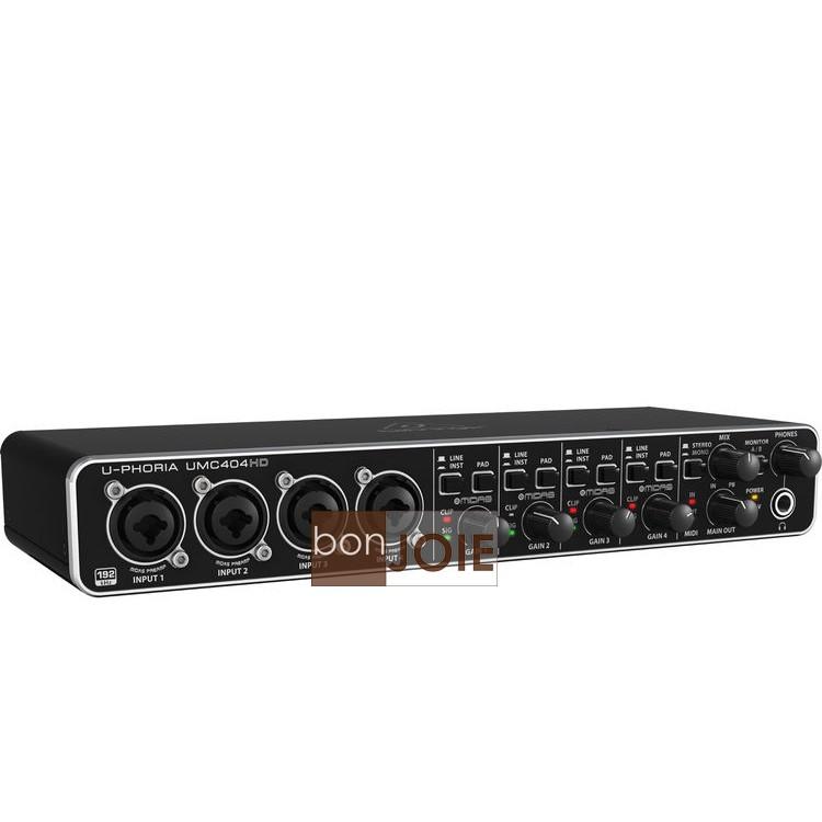 Behringer UMC404HD MIDI USB 錄音介面 錄音卡 UMC404 HD-細節圖2