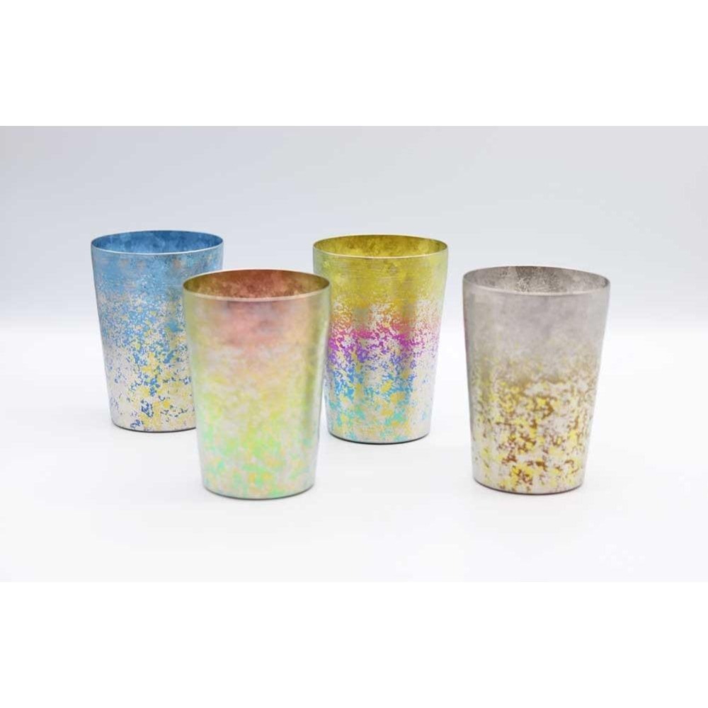 日本製 HORIE 鈦虹 純鈦杯 400ml 桐木盒裝 超輕量 雙層 漸層 二重構造 高保冷鈦金屬 水杯 啤酒杯 鈦杯-細節圖9