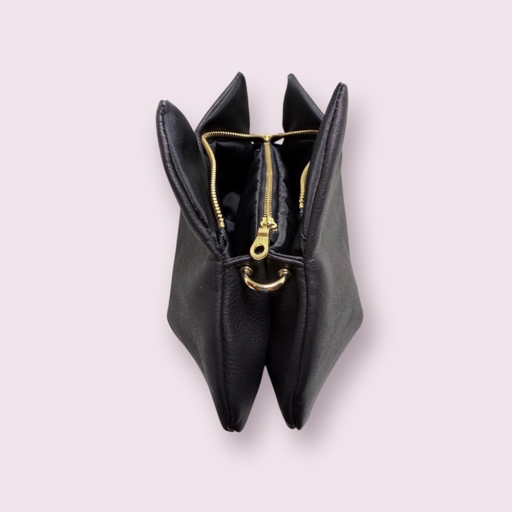 就愛貓-貓咪造型手拿側背包-細節圖3