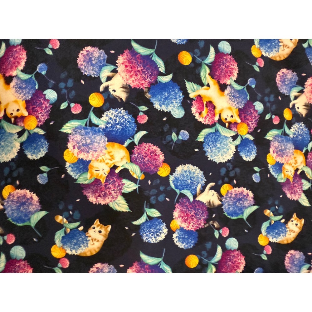 就愛貓-貓咪造型鑰匙圈（選布製作）-細節圖2