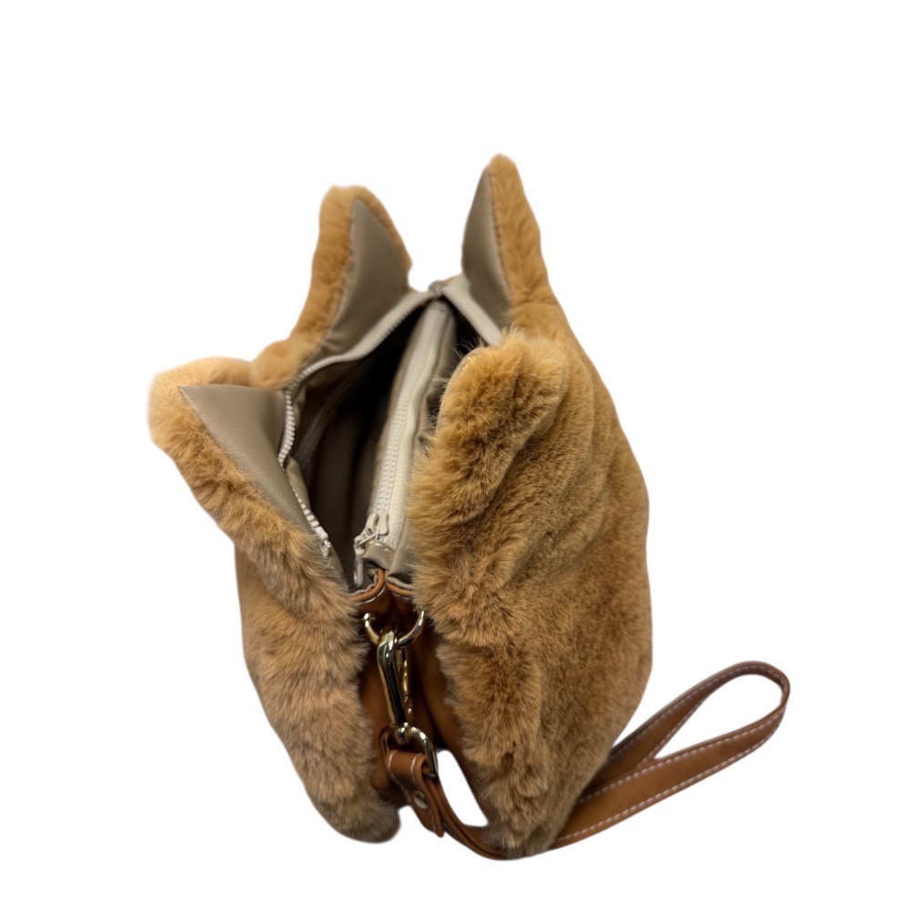 就愛貓-貓咪造型手拿側背包-細節圖2