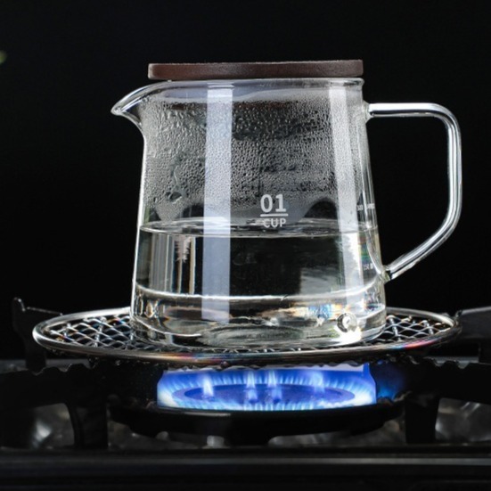 HELS永續品味(台灣現貨)手沖咖啡壺 相思木蓋 高硼矽耐高溫玻璃 咖啡分享壺 V60濾杯 咖啡器具 玻璃壺 木托濾杯-細節圖11