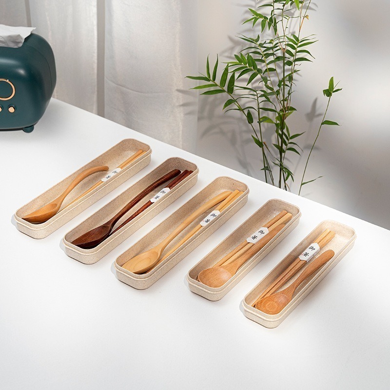 HELS永續品味(台灣現貨)實木 木湯匙 木製餐具 環保餐具 實木餐具 餐具 餐具組 外出餐具 攜帶餐具 露營餐具-細節圖3