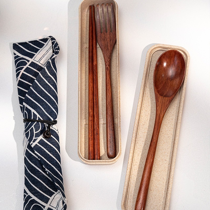 HELS永續品味(台灣現貨)實木 木湯匙 木製餐具 環保餐具 實木餐具 餐具 餐具組 外出餐具 攜帶餐具 露營餐具-細節圖9