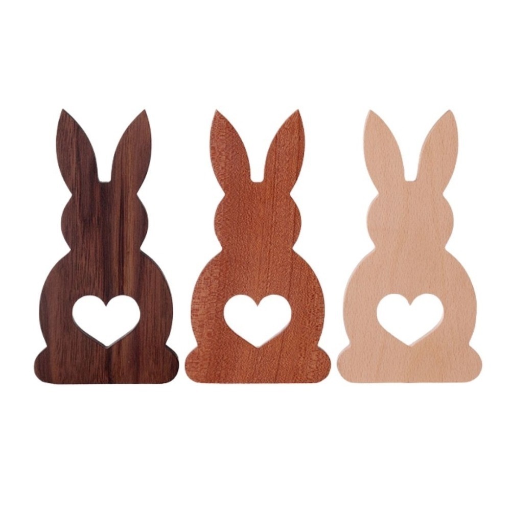 HELS永續品味(新品+台灣現貨) 書架 收納 書擋 書檔 收納書架 實木書櫃 書架 桌上收納 書立 實木書架 兔子-細節圖2