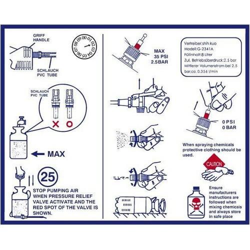 正台灣製造~5L氣壓式噴霧桶/噴霧器(改良版-長握柄)-細節圖3
