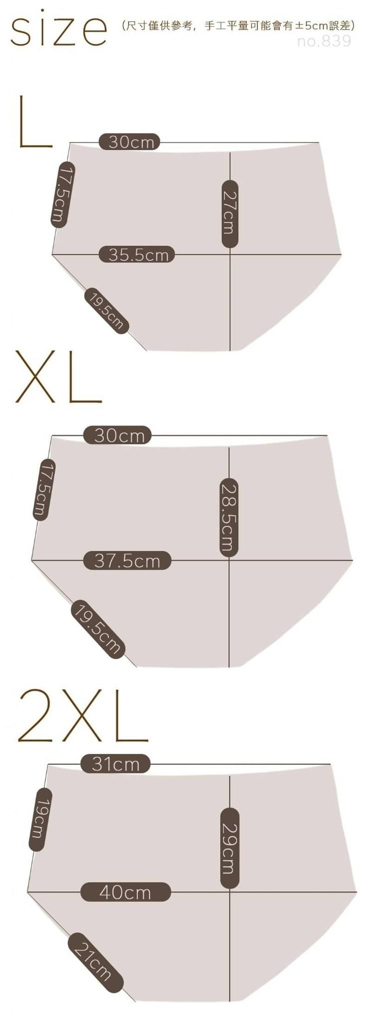 台灣🌼貼身好夥伴🌼 鋅抗菌x透氣收腹蕾絲內褲 1組2件 L號-細節圖2