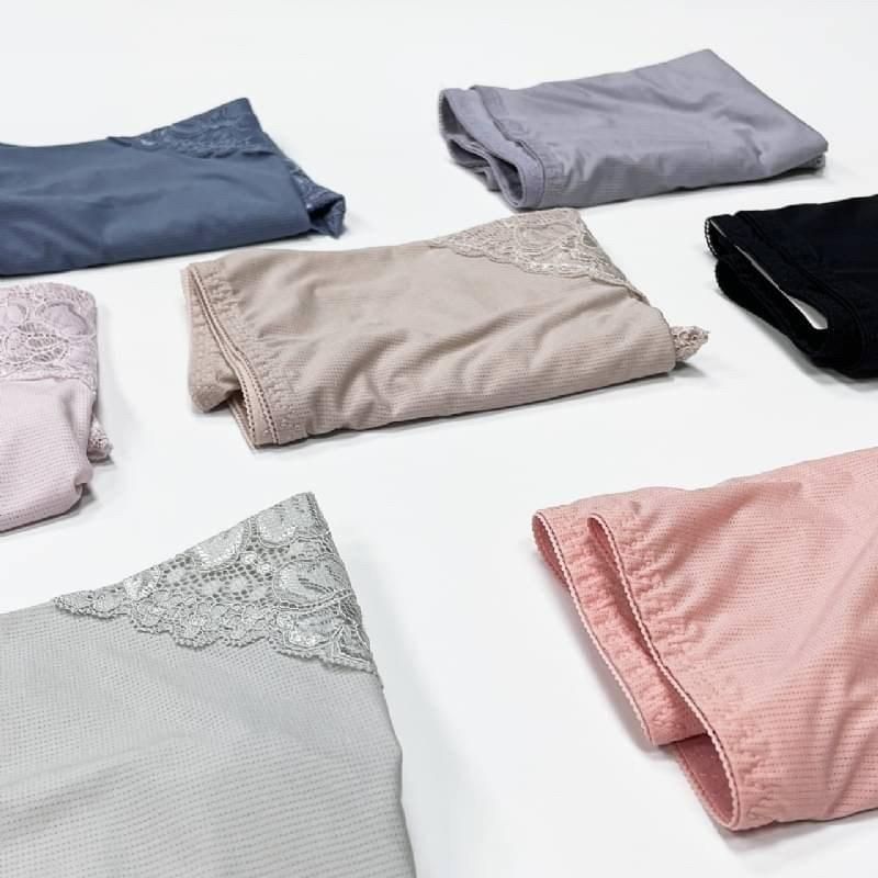 台灣🌼貼身好夥伴🌼 鋅抗菌x透氣收腹蕾絲內褲 1組2件 L號-細節圖6