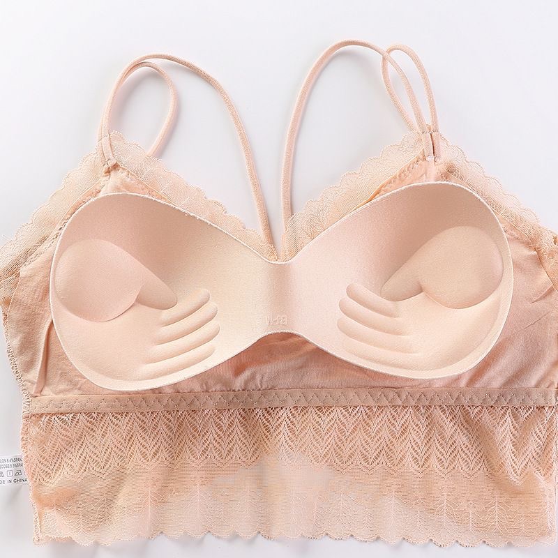 ⦅預購#20⦆ 美背蕾絲內衣集中手捧杯套裝均碼-細節圖5