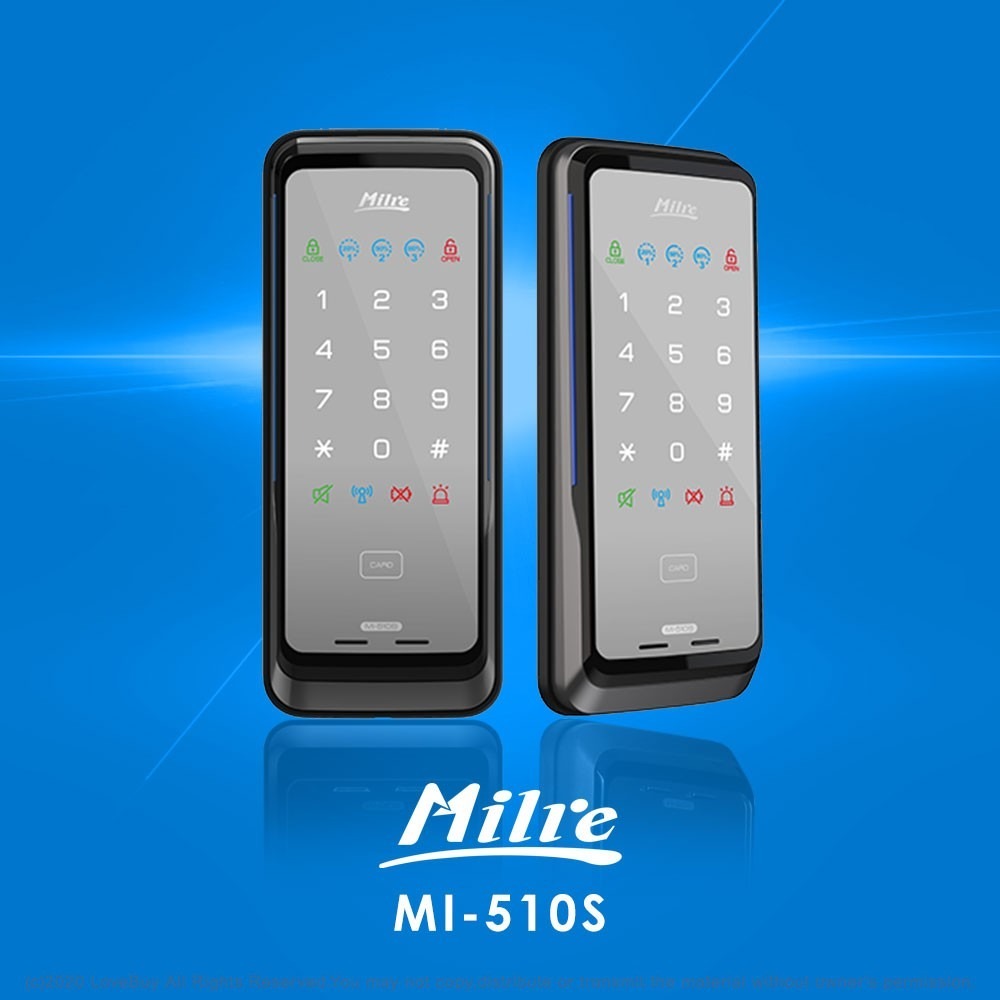 Milre美樂 MI-510S電子輔助鎖(密碼/卡片)(附基本安裝)-細節圖2