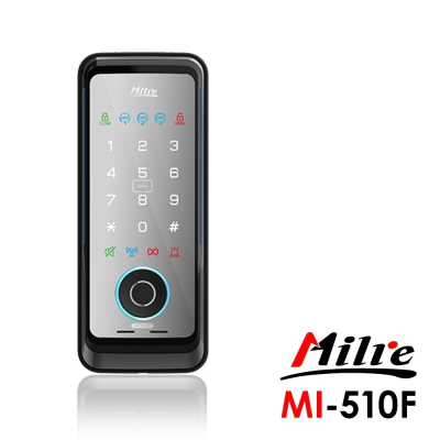 Milre美樂 MI-510F輔助型電子鎖(密碼/指紋/卡片)(附基本安裝)