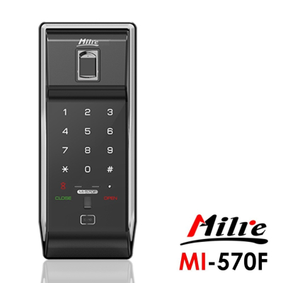 Milre美樂 MI-570F輔助型電子鎖(密碼/指紋/卡片/鑰匙)(附基本安裝)