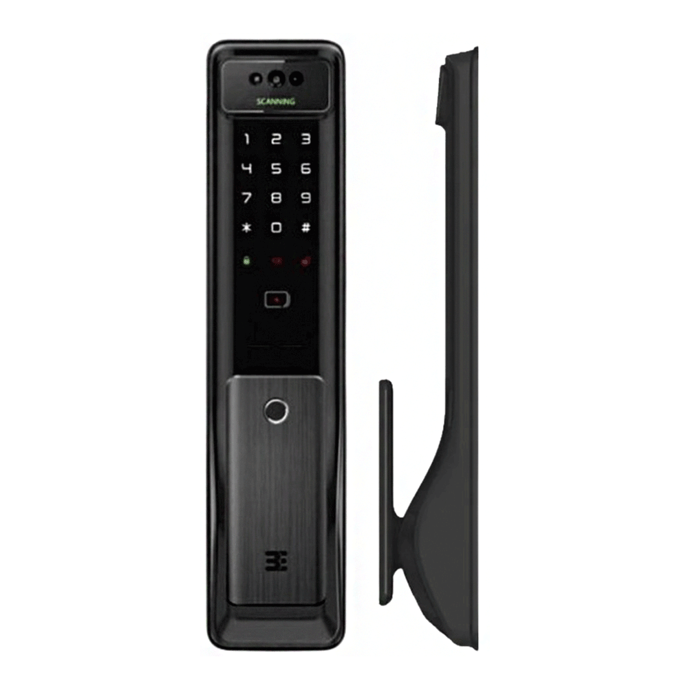 3E小島快鎖T9推拉式電子鎖(人臉/密碼/卡片/鑰匙/指紋/遠端)(附基本安裝)-規格圖11