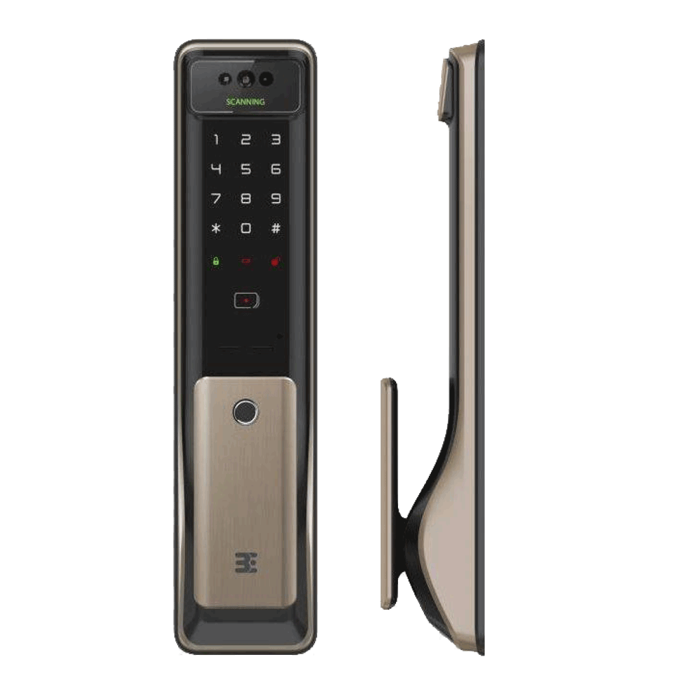 3E小島快鎖T9推拉式電子鎖(人臉/密碼/卡片/鑰匙/指紋/遠端)(附基本安裝)-規格圖11