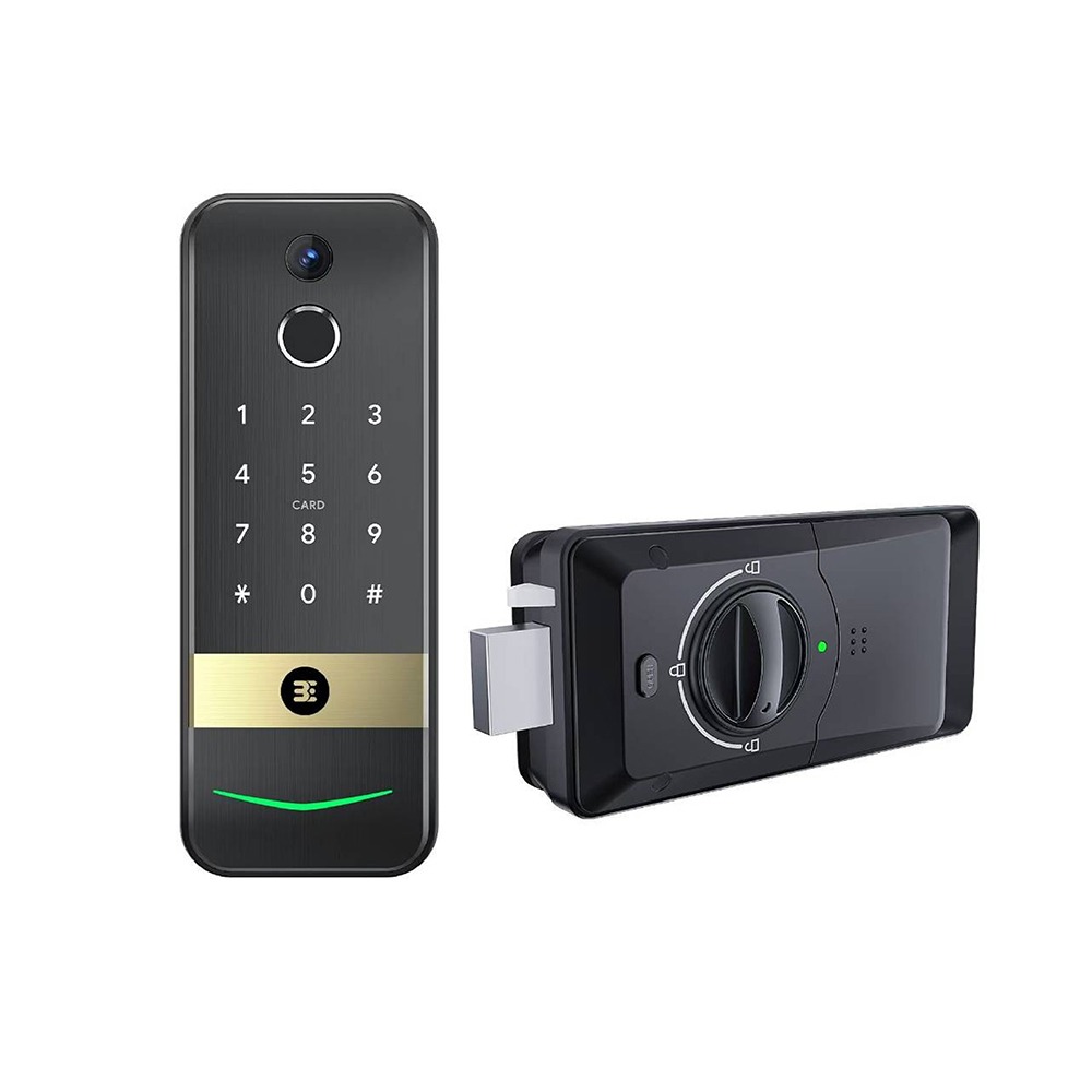 3E小島快鎖F輔助型電子鎖(密碼/卡片/指紋/鑰匙/WIFI遠端)(附基本安裝)-規格圖4