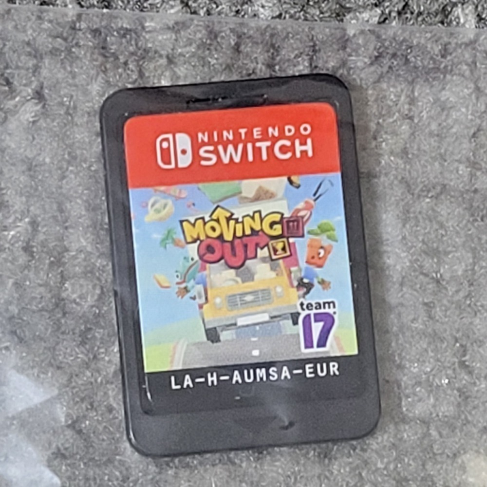 switch 胡鬧搬家 內容是中文 遊戲片 二手 玩具車庫-規格圖1