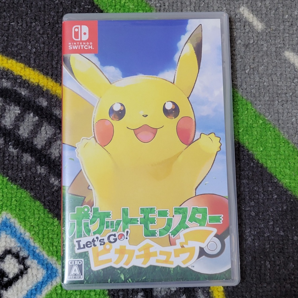 switch 精靈寶可夢 皮卡丘 內容是中文 遊戲片 二手 玩具車庫-規格圖1