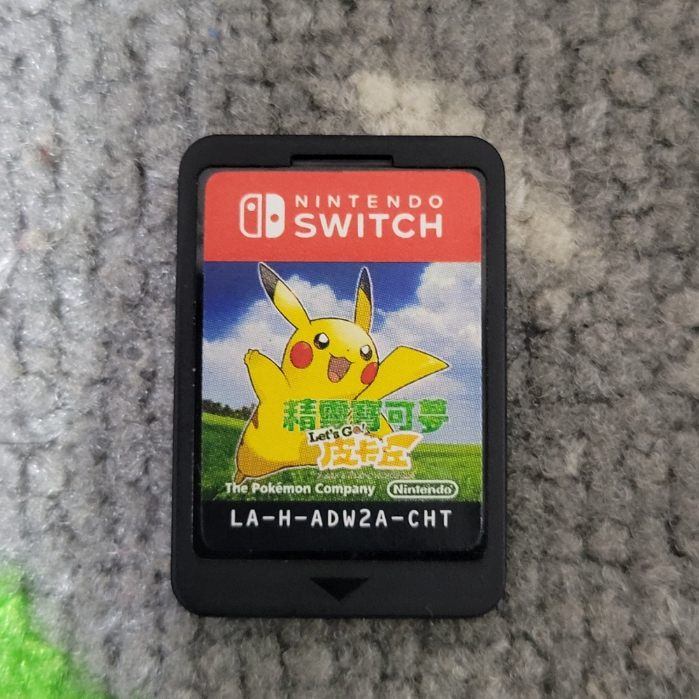switch 精靈寶可夢 皮卡丘 內容是中文 遊戲片 二手 玩具車庫-規格圖1