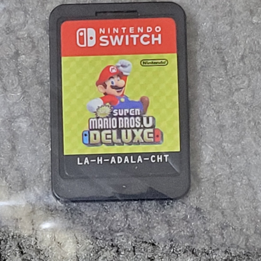 switch NEW 超級瑪利歐兄弟U 豪華版 中文版 遊戲片 二手 中古 玩具車庫-規格圖1