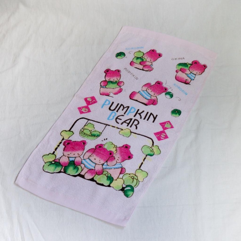 台灣製造=純棉吸水 印刷童巾(狗狗)(小熊) 280元/打 兒童毛巾 純棉毛巾 吸水毛巾 卡通毛巾-細節圖4