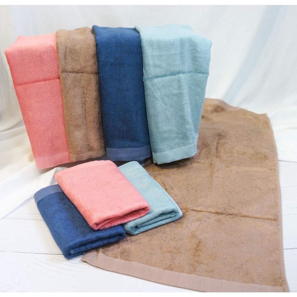 台灣製造 吸水毛巾33x78cm，吸水極佳 瞬間吸水 擦頭髮身體都很好用-細節圖3