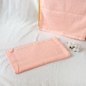 台灣製造={5色}素面紗布毛巾(一面棉紗一面紗布)33*77cm 100％純棉-規格圖4