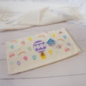 台灣製造=熱氣球紗布毛巾(一面棉紗一面紗布)33*77cm-規格圖5