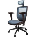 GXG 高背全網 電腦椅 (4D弧面摺疊扶手) 型號81X6 EA1D-規格圖6