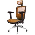 GXG 高背全網 電腦椅 (鋁腳/4D弧面摺疊扶手) 型號81X6 LUA1D-規格圖6
