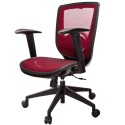 GXG 短背全網 電腦椅 (2D升降扶手) 型號81X6 E2-規格圖6