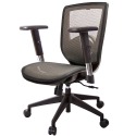 GXG 短背全網 電腦椅 (升降扶手) 型號81X6 E5-規格圖6