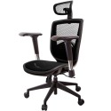 GXG 高背全網 電腦椅 (4D金屬扶手) 型號81X6 EA7-規格圖6