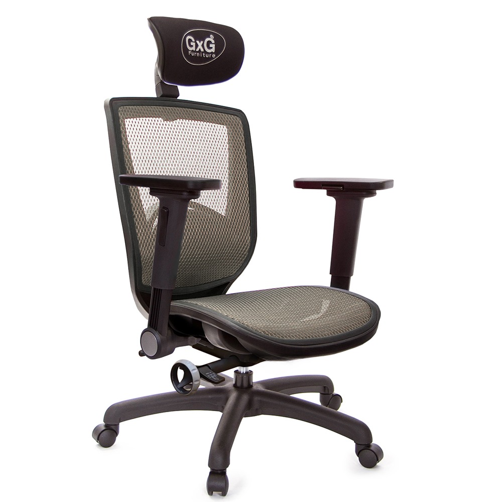 GXG 高背全網 電腦椅 (4D平面摺疊手) 型號83F6 EA1H-規格圖5
