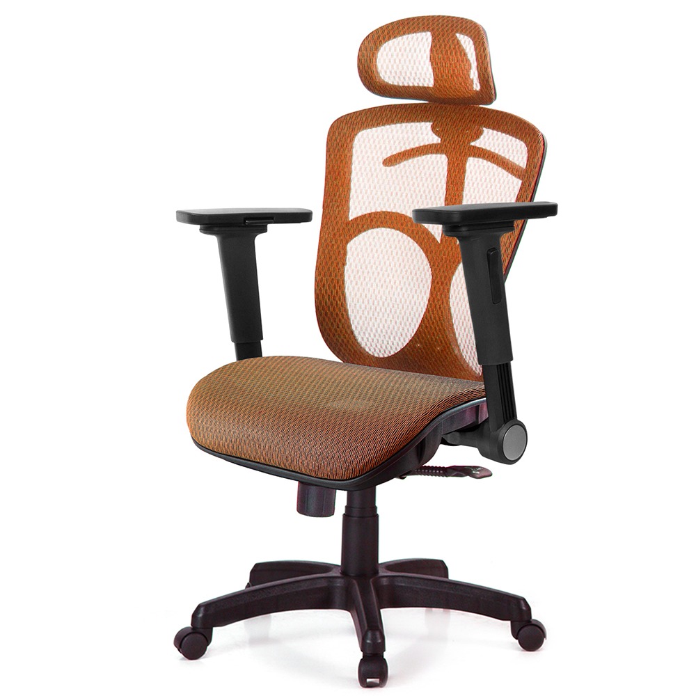GXG 高背全網 電腦椅  (4D平面摺疊扶手) 型號091 EA1H-規格圖6