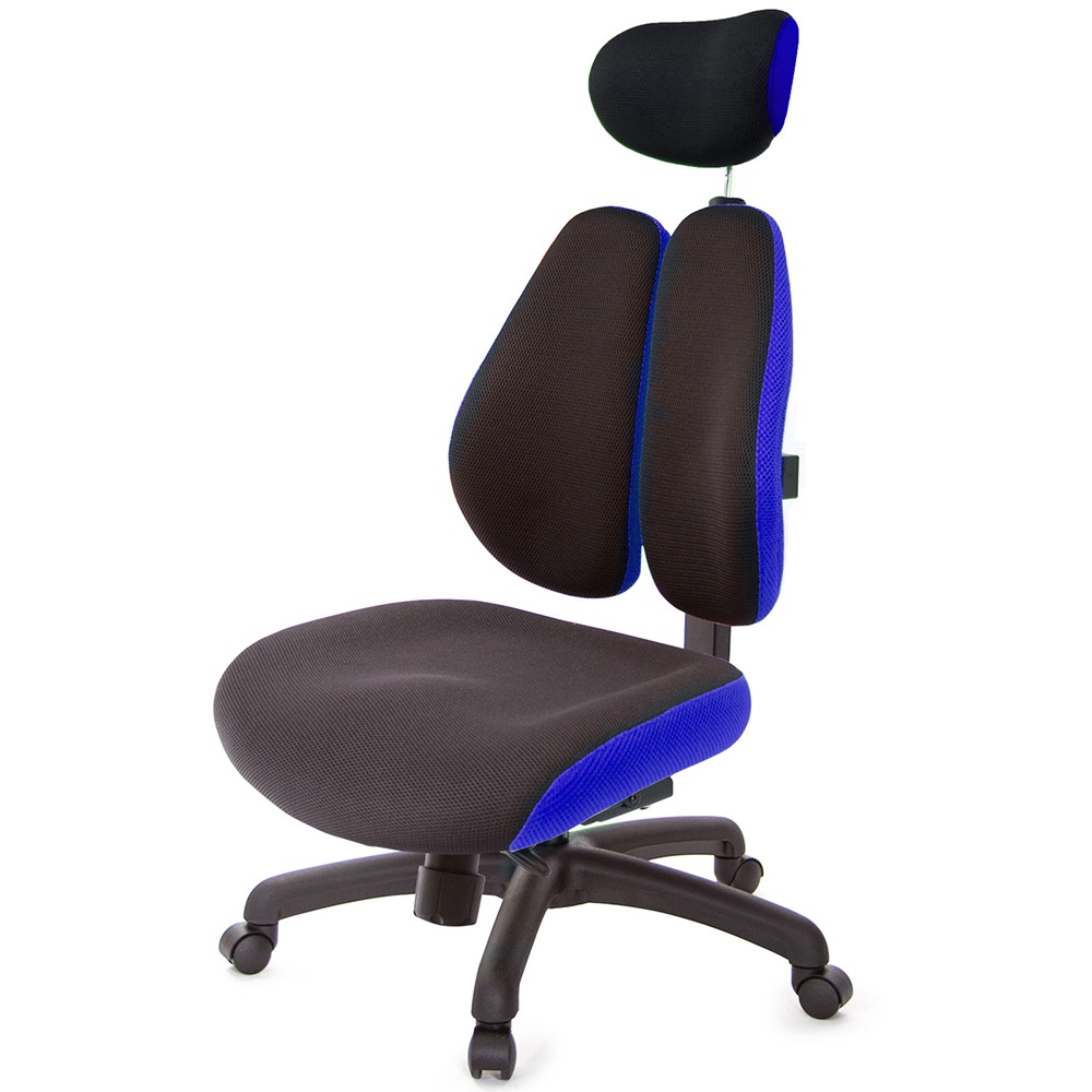 GXG 雙背DUO KING 工學椅(無扶手) 型號3006 EANH-規格圖5