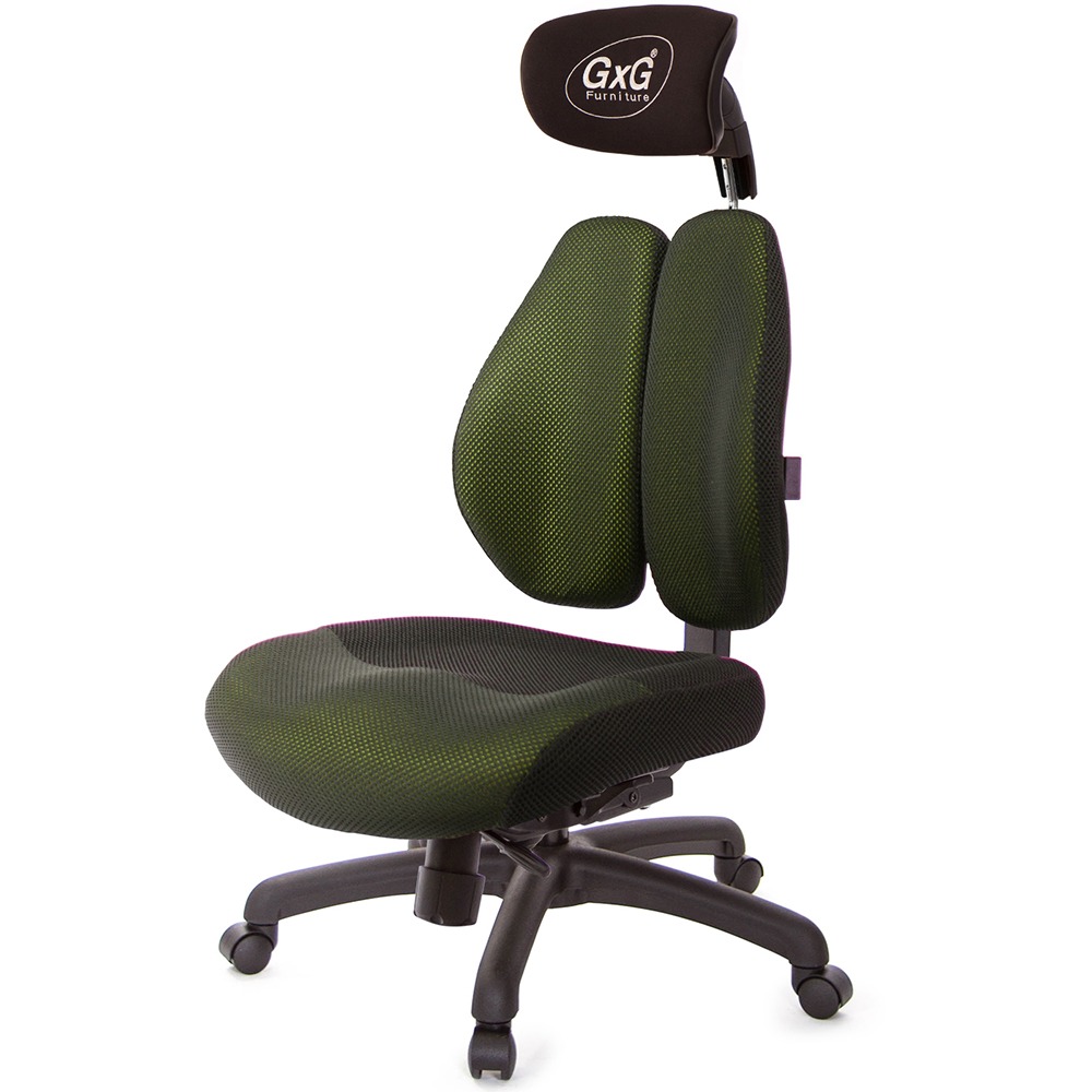 GXG 雙軸枕 DUO KING 工學椅(無扶手) 型號3606 EANH-規格圖5