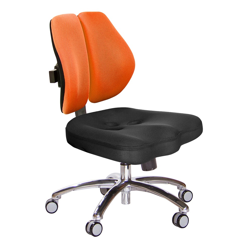 GXG 短背美臀 雙背椅 (鋁腳/無扶手)  型號2503 LUNH-規格圖5