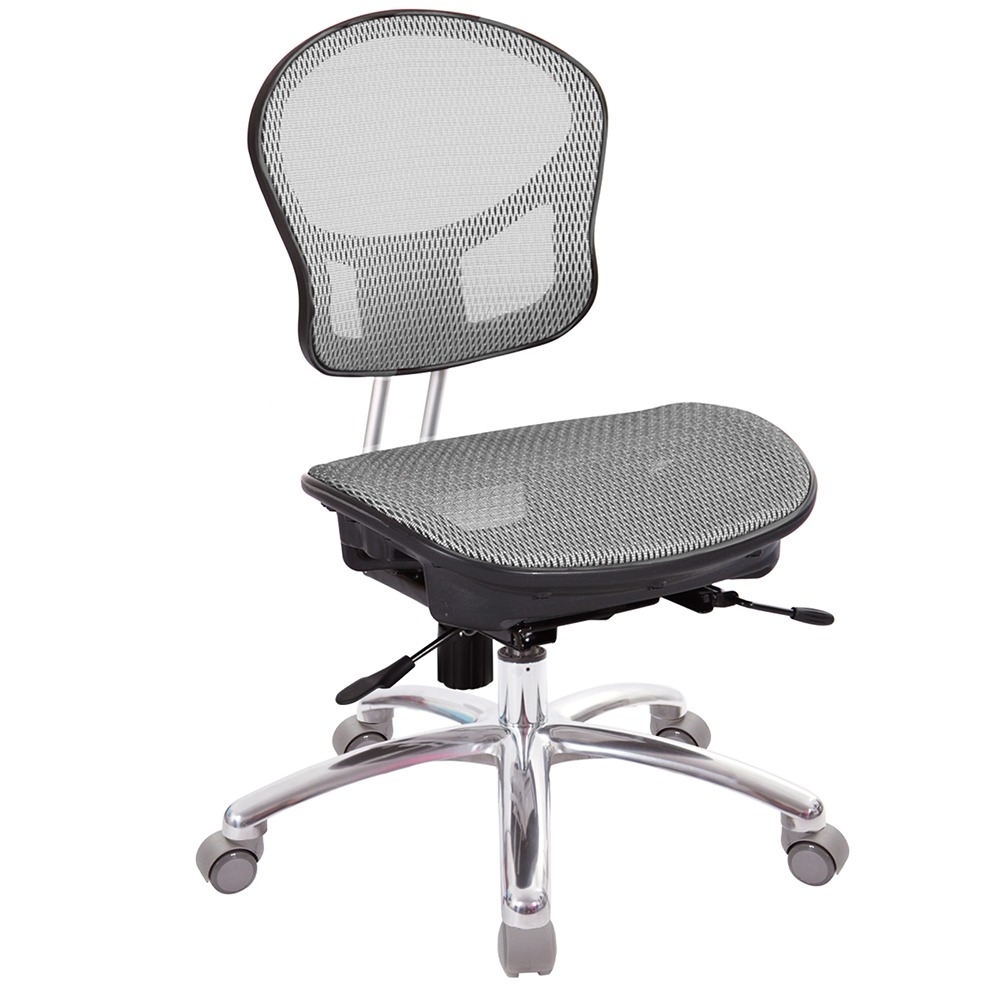 GXG 兒童全網 成長椅 (鋁合金腳/防刮輪) 型號3142 LUX-規格圖5