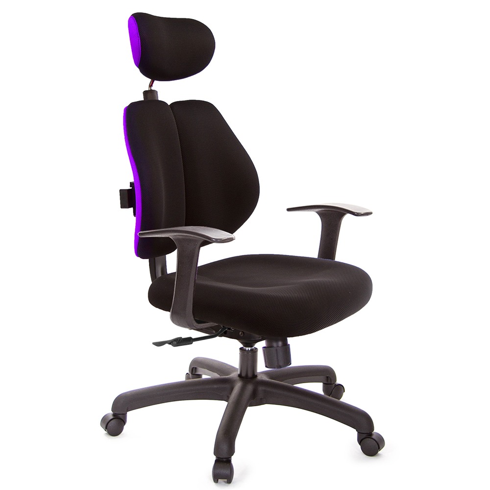 GXG 高背涼感綿 雙背椅 (T字扶手)  型號2995 EA-規格圖6