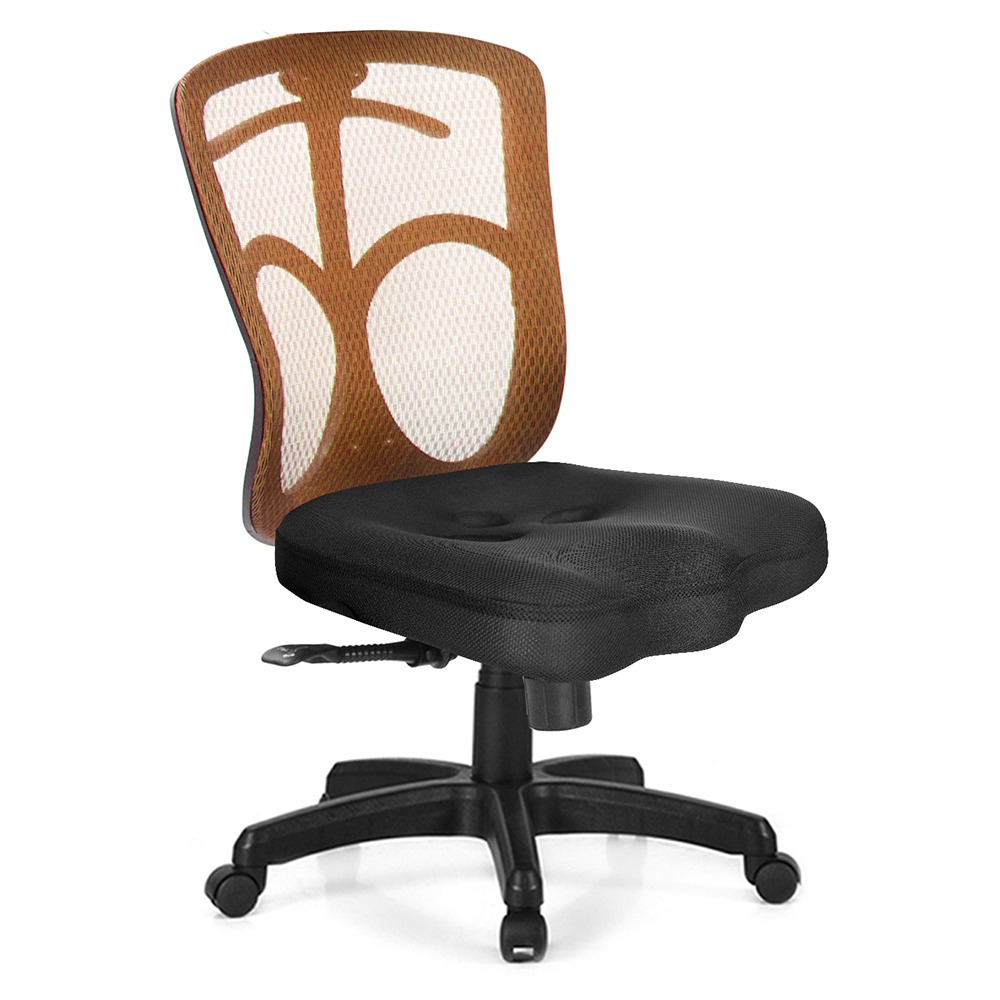 GXG 短背美臀座 電腦椅  (無扶手) 型號115 ENH-規格圖5