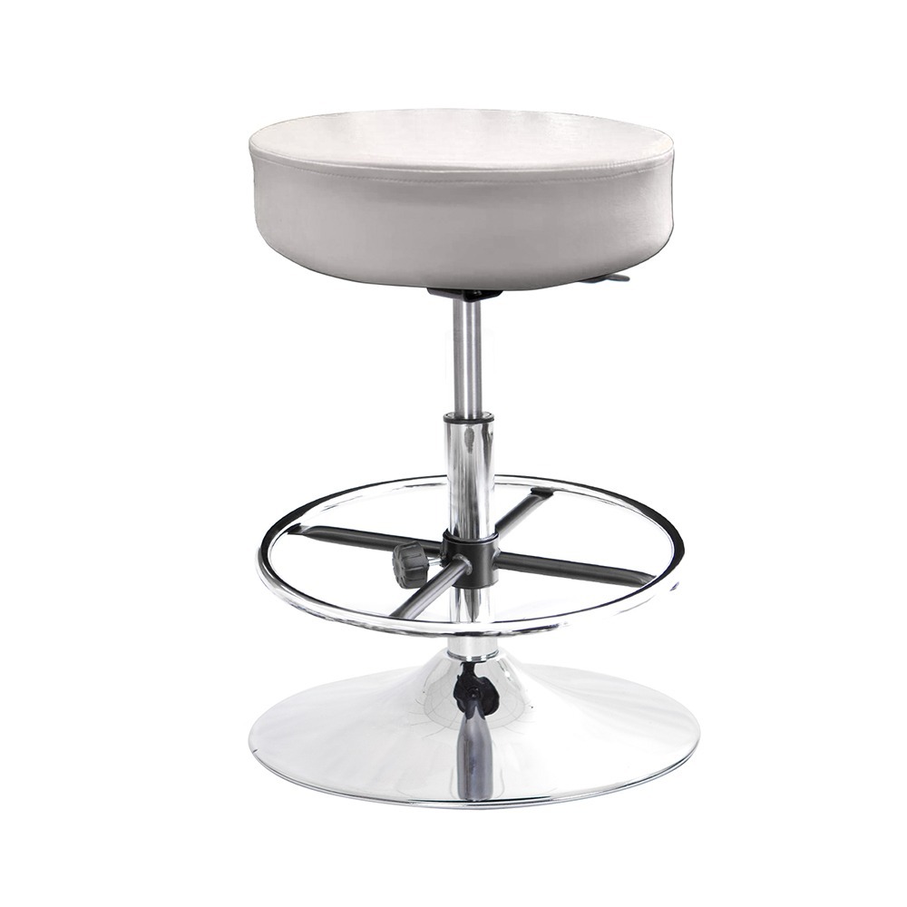 GXG 圓凳款 工作椅 (金屬圓盤+踏圈款)  型號T01 K-細節圖2