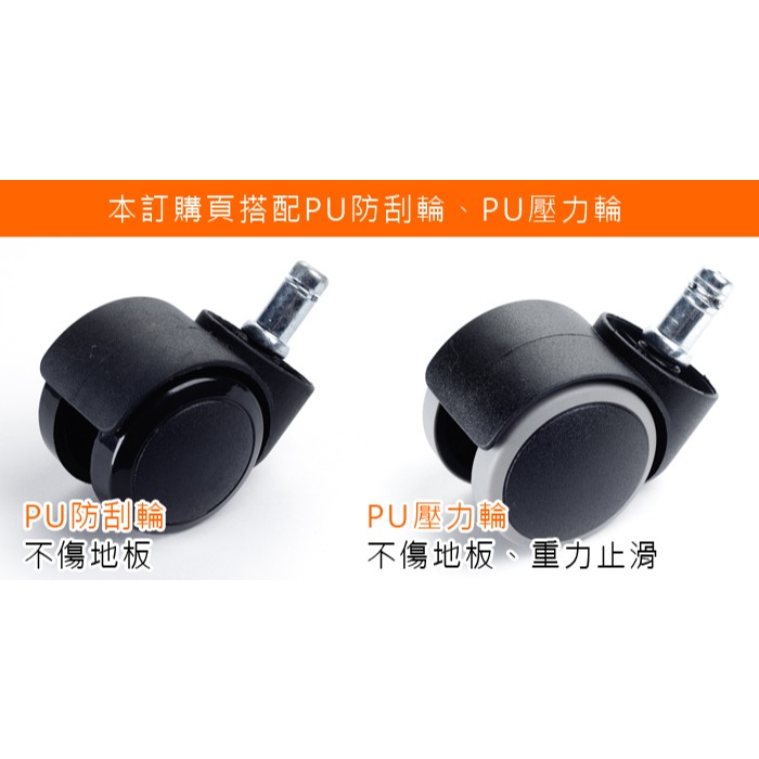 GXG 圓凳款 工作椅 (塑膠腳座+防刮輪) 型號T01 EX-細節圖5