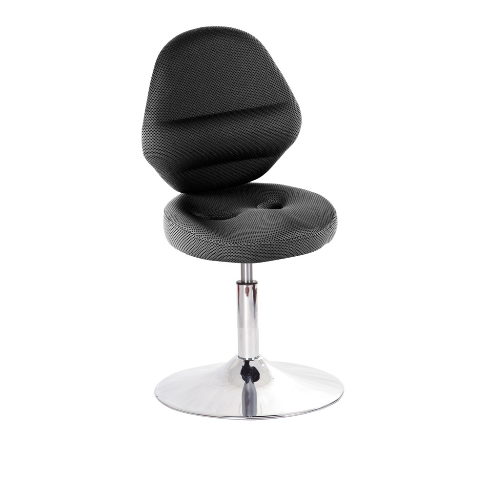 GXG 矮座 吧檯椅工作椅 加椅背 (喇叭座) 型號T10S-規格圖5