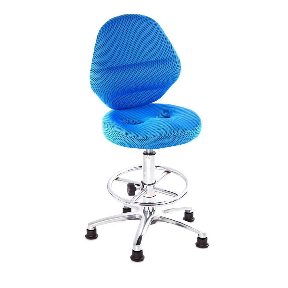 GXG 吧檯椅 加椅背 (小鋁腳+踏圈) 型號T10 LUK-規格圖7