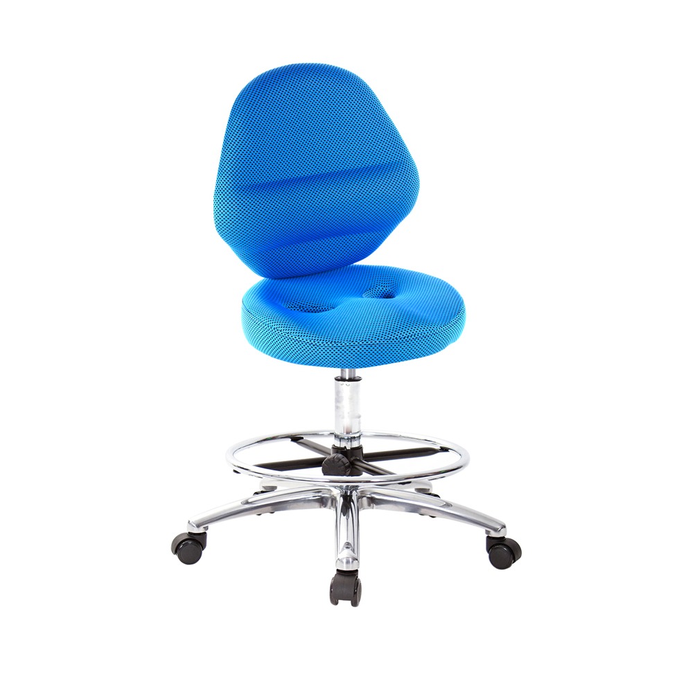 GXG 吧檯椅 加椅背 (中鋁腳+踏圈+防刮輪) 型號T10 LU2XK-規格圖7