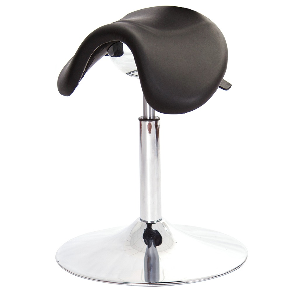 GXG 大馬鞍 工作椅 可前傾(電金喇叭座)  型號81T5-規格圖4