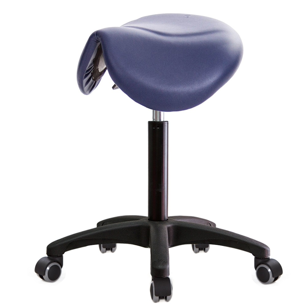 GXG 小馬鞍 工作椅 可前傾(塑膠腳/防刮輪)  型號81T9 EX-規格圖6