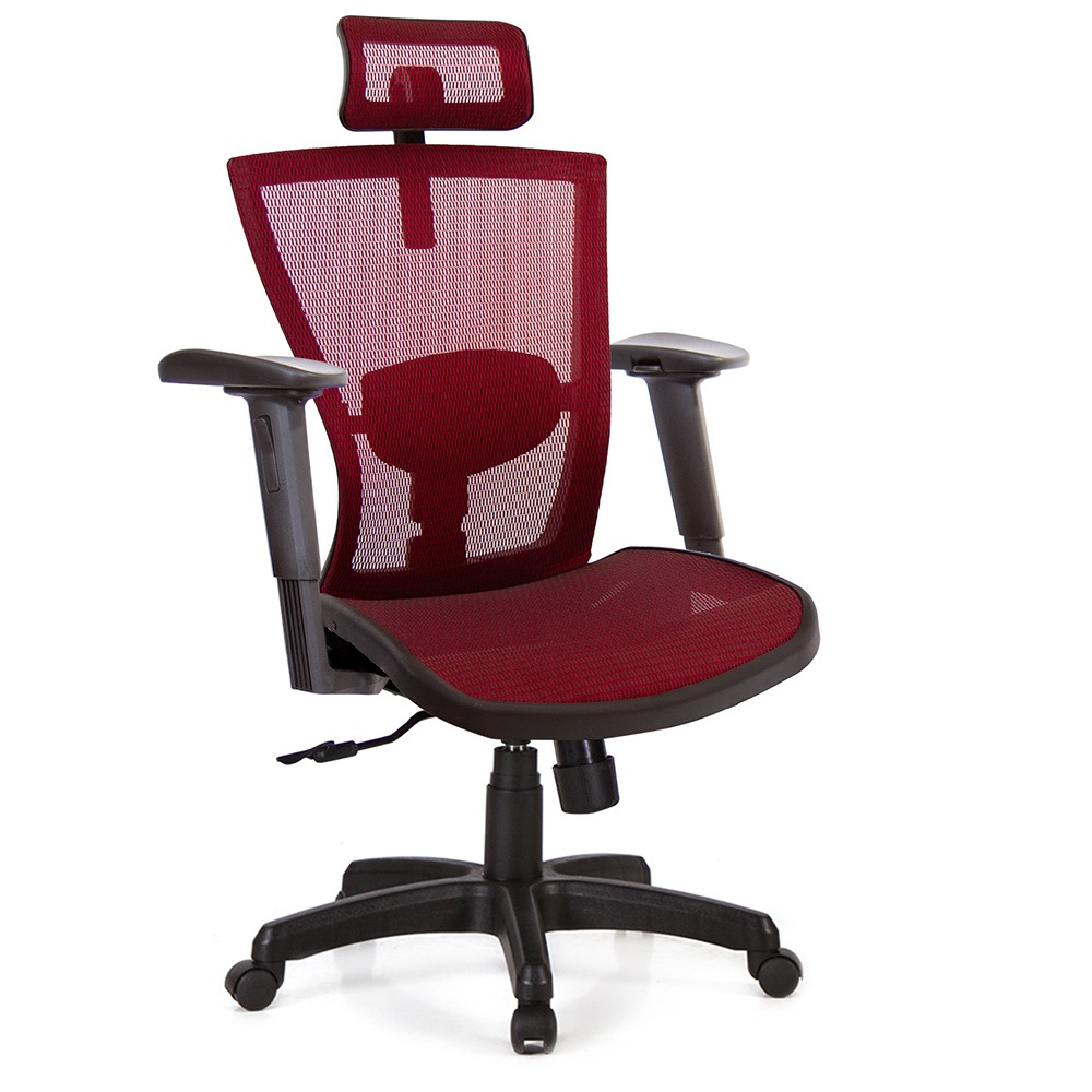 GXG 高背全網 電腦椅 (2D後靠滑面扶手) 型號85X5 EA2JM-細節圖2