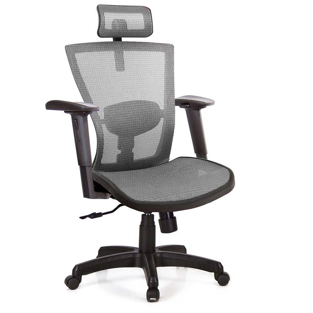 GXG 高背全網 電腦椅 (2D後靠滑面扶手) 型號85X5 EA2JM-細節圖3