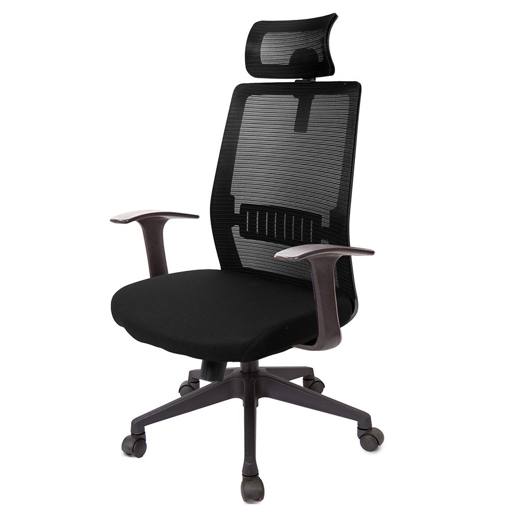 GXG 高背半網 電腦椅 (T字固定手) 型號8160 EA-規格圖6